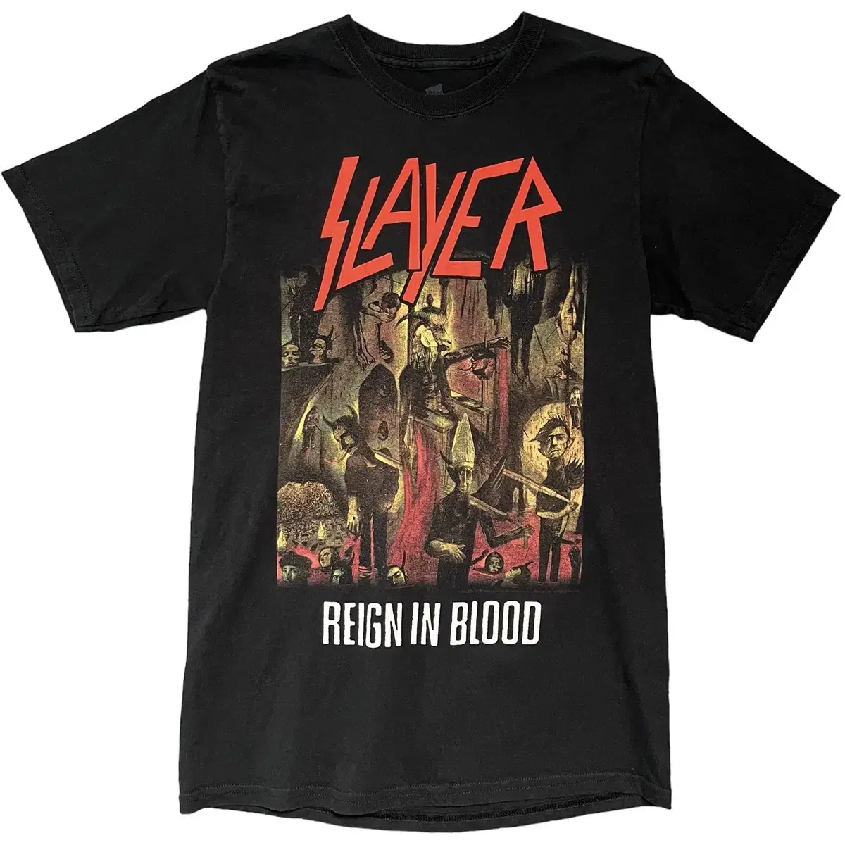 Slayer Reign In Blood 반팔 티셔츠